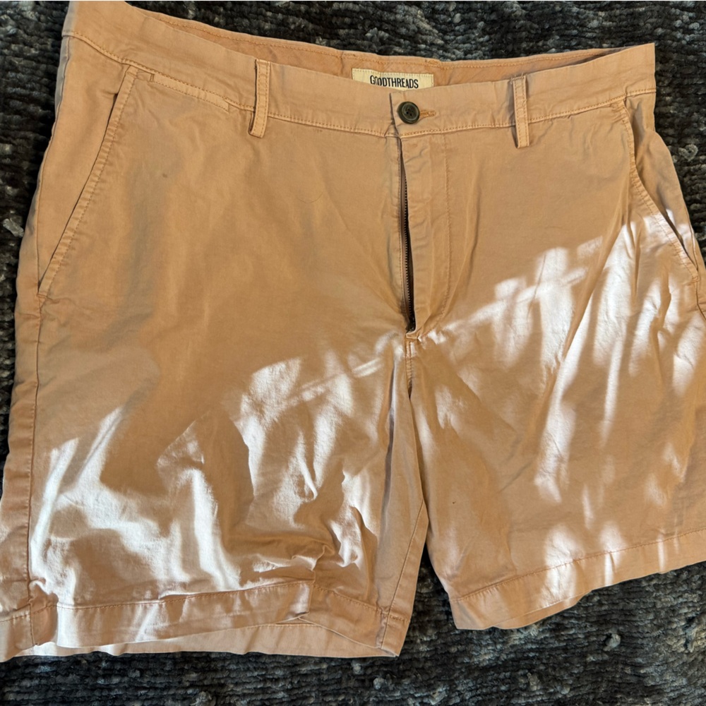 Good Thread’s Slim-Fit 7" Flat-Front Comfort Stretch Chino Short